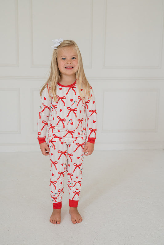 Sugarplum Bows- Two Piece Set