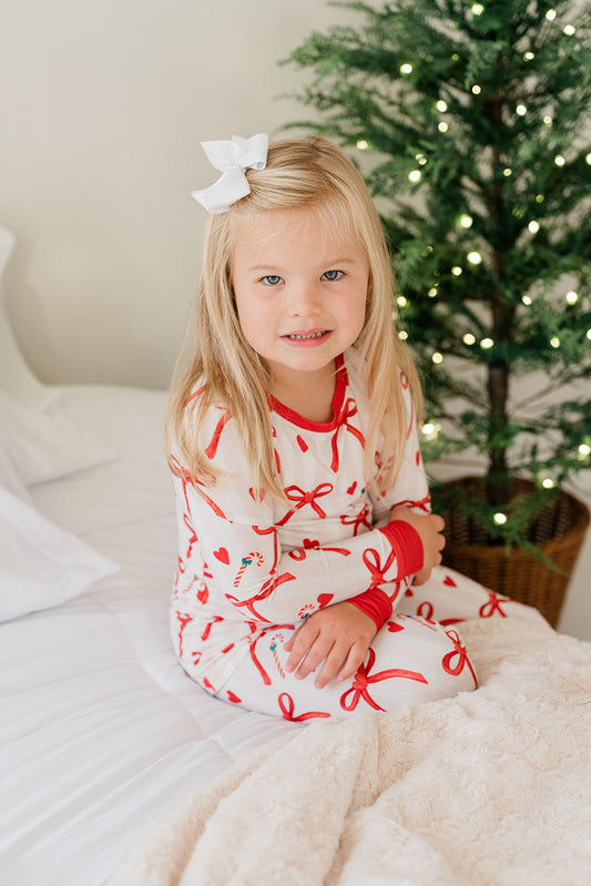 Sugarplum Bows- Two Piece Set