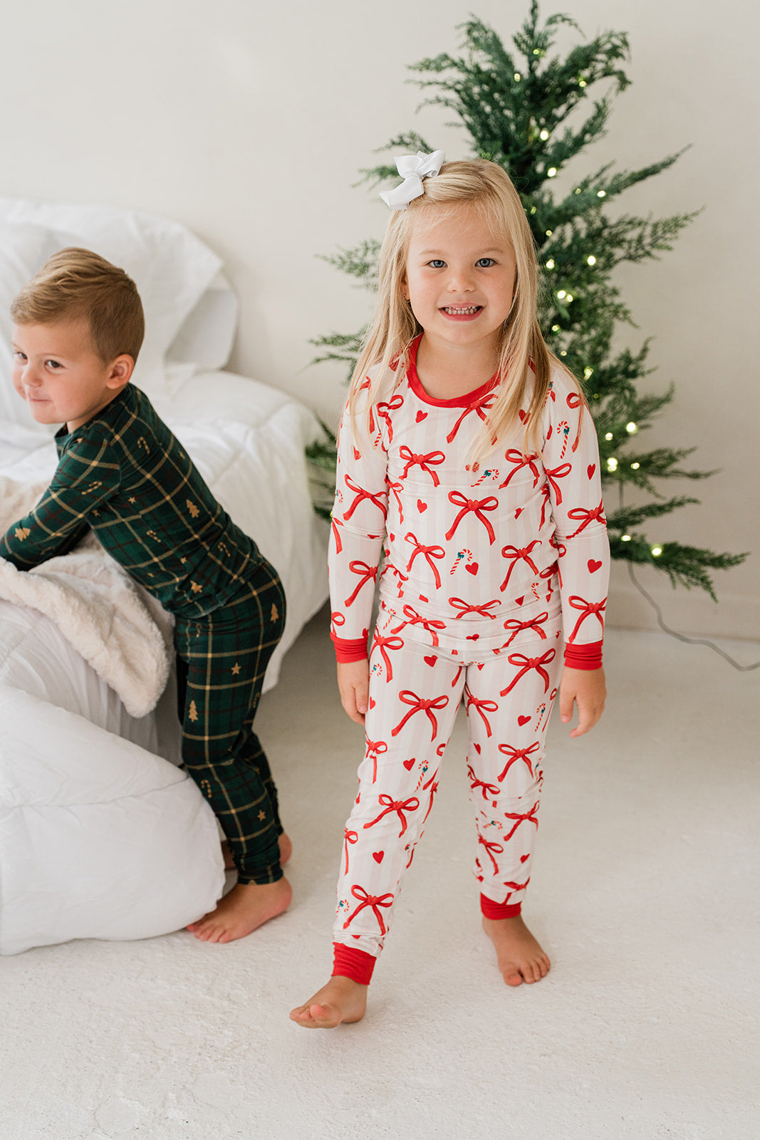 Sugarplum Bows- Two Piece Set